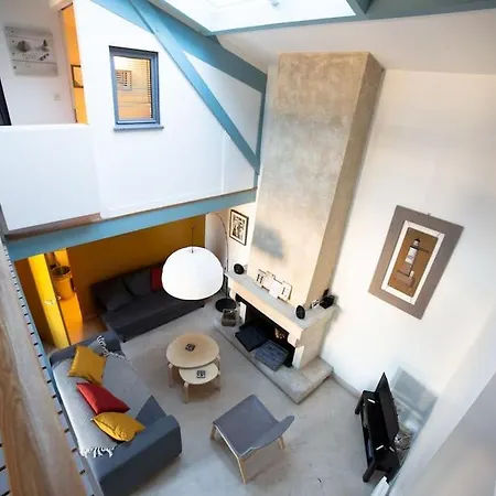 בית נופש Maison Type Loft - Avec Parking En Plein Centre