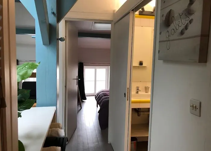 בית נופש Maison Type Loft - Avec Parking En Plein Centre לה רושל