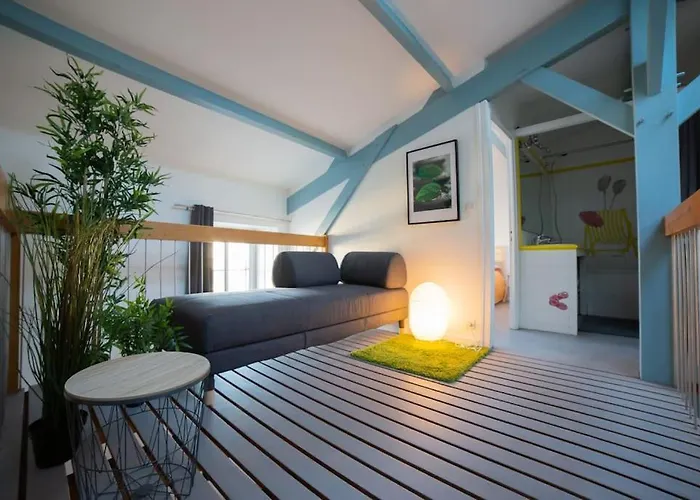 Maison Type Loft - Avec Parking En Plein Centre בית נופש