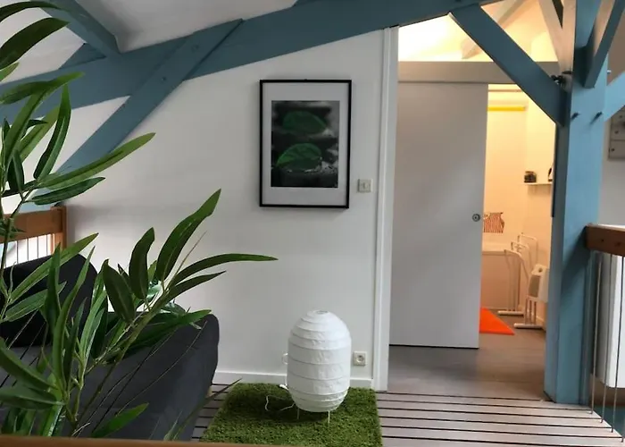 Maison Type Loft - Avec Parking En Plein Centre לה רושל