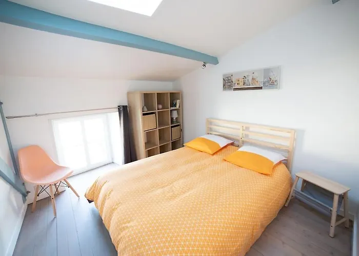 Maison Type Loft - Avec Parking En Plein Centre בית נופש לה רושל