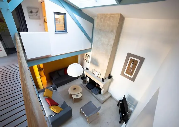 בית נופש Maison Type Loft - Avec Parking En Plein Centre